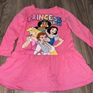 Disney Pink Princess Graphic Dress Top